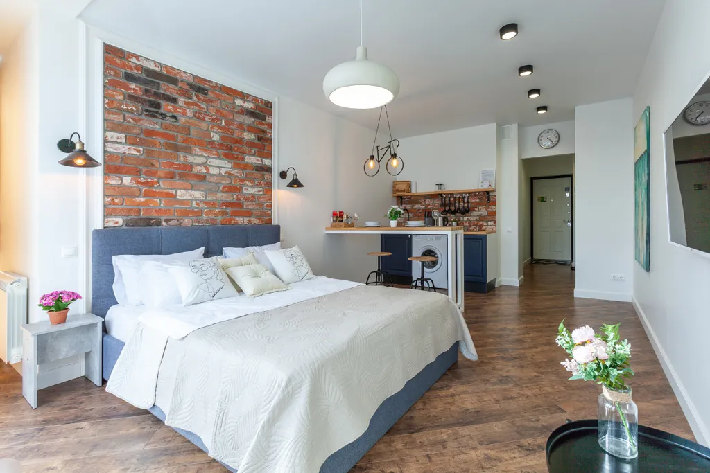 Апартамент Rentplaza c Панорамным видом на город