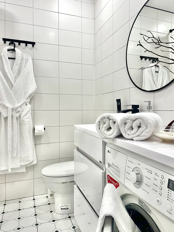 Квартира-студия с панорамным видом в окружении парков