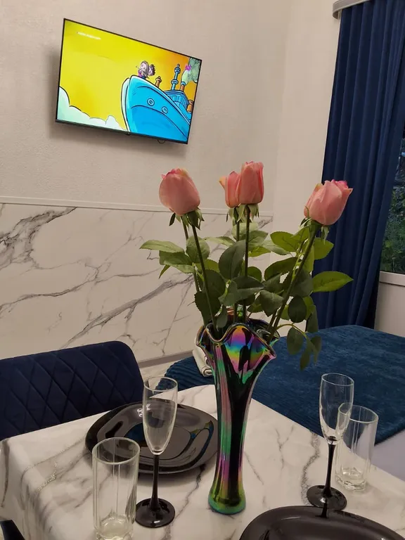 Романтическая студия с балкончиком