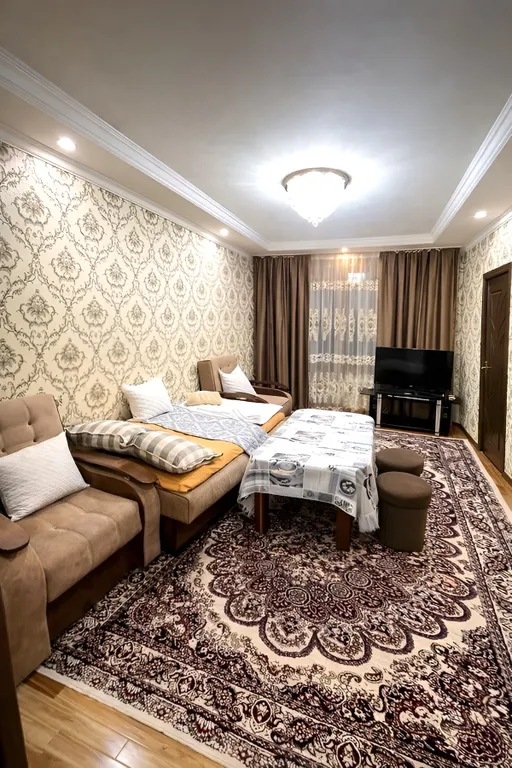 3-комнатная квартира у метро Мирзо Улугбек• до 5 гостей • центр 15 мин — аренда посуточно в Ташкент