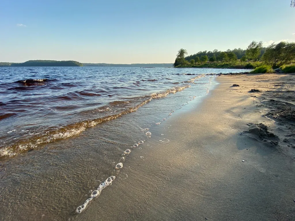 Уютный дом на берегу озера "Прозрачный берег №1"