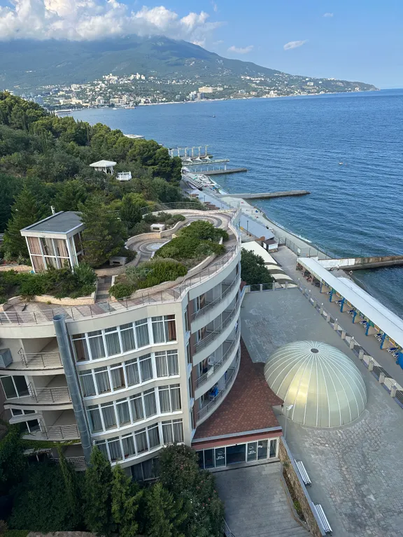 СПА«Ливадийский», ЖК Азор. Уютный 4х местный номер с видом на море 2эт