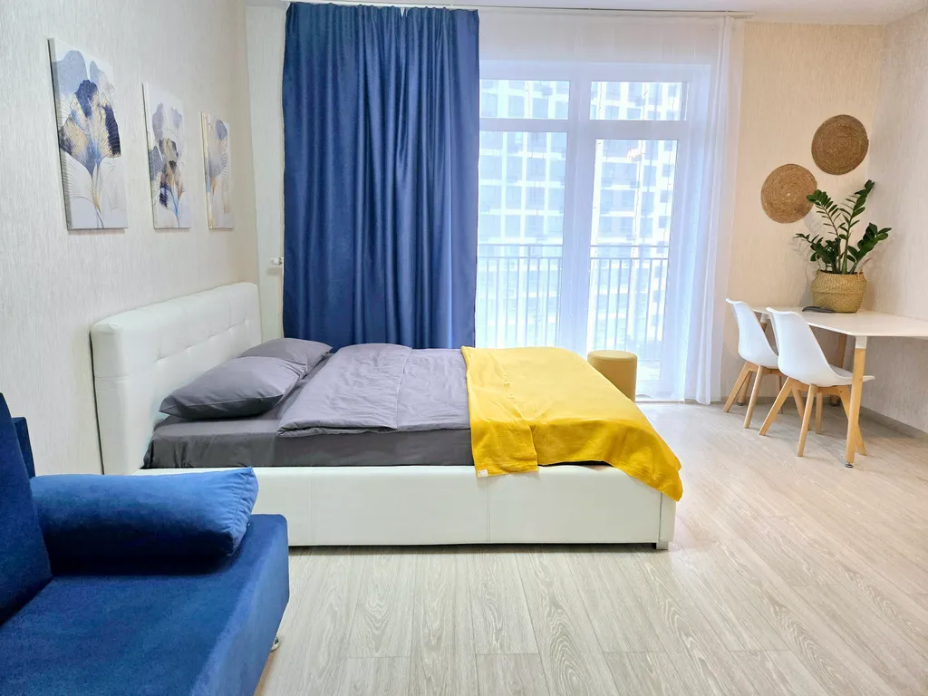 Квартира-студия с гардеробной