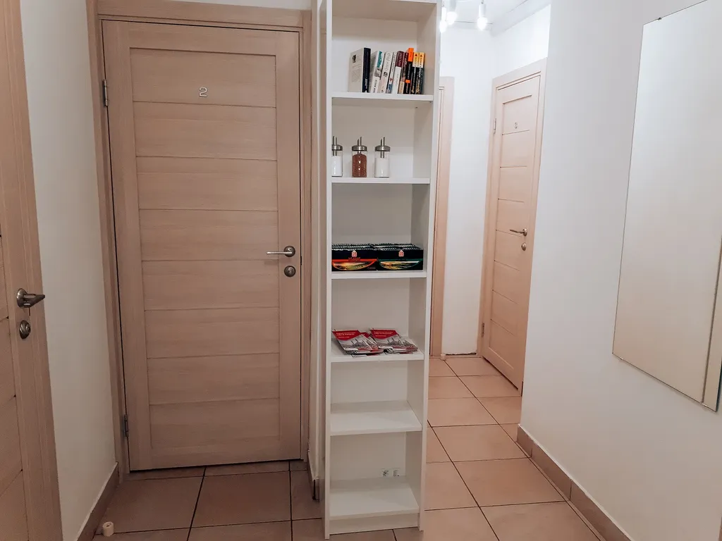 Комната со своим санузлом и мини-кухней в историческом центре