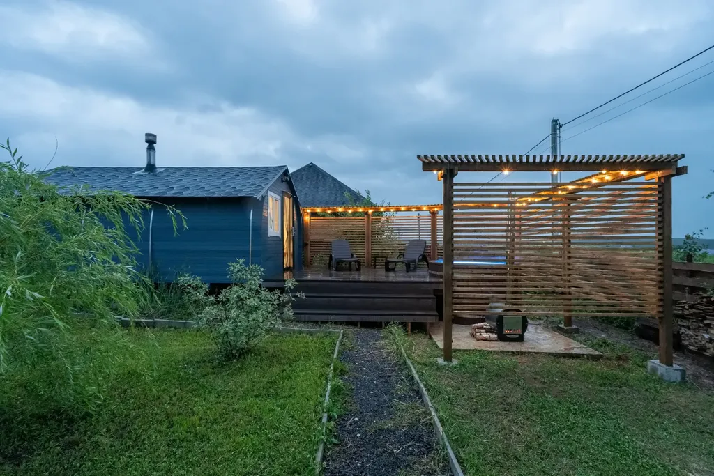 Уютный дом с русской баней и горячей купелью