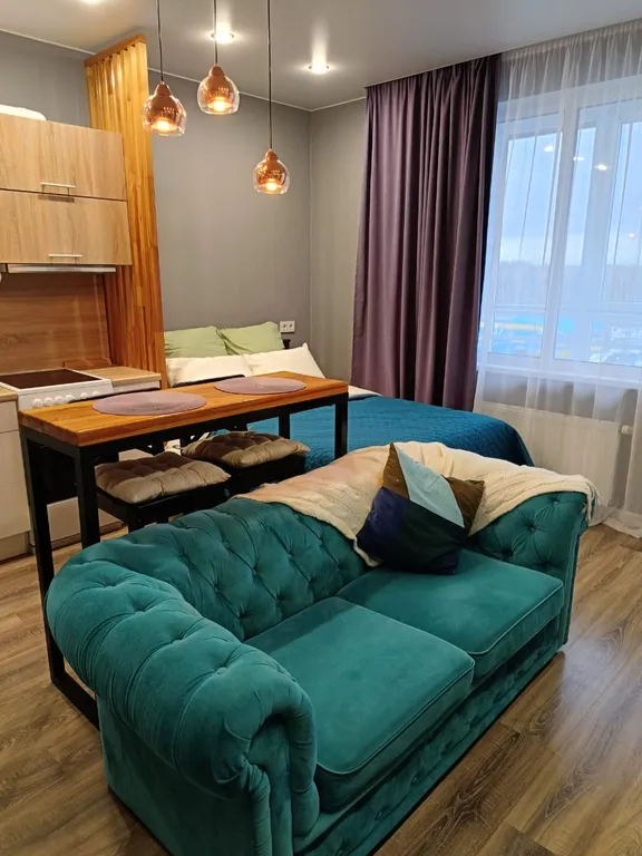 Уютная студия в современном районе