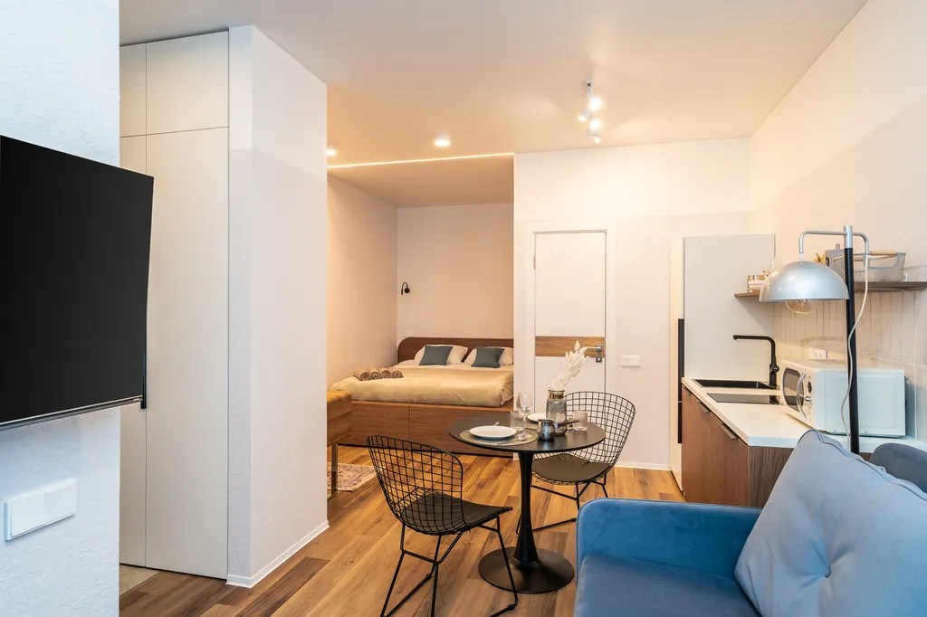 Студия апартаменты в Сердце Миллионки