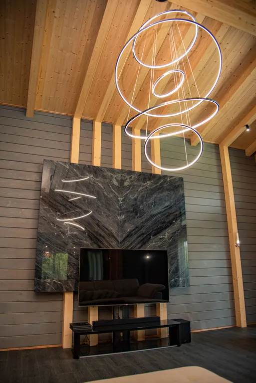 Шале Гнездо с бассейном и сауной