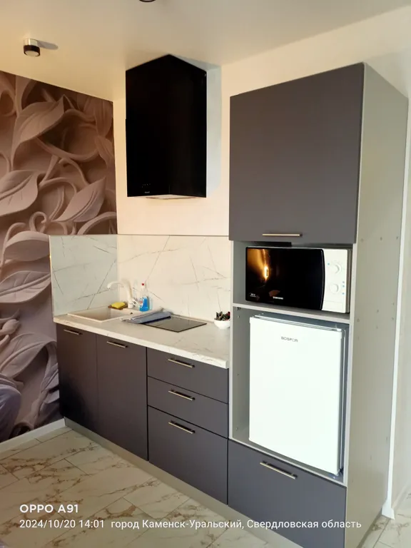 Квартира студия с панорамными окнами