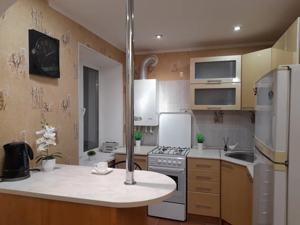 Уютная квартира с джакузи  и камином