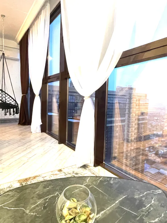 Квартира Квартира Шикарная видовая евродвушка 24 этаж в ЖК Маршал — Краснодар