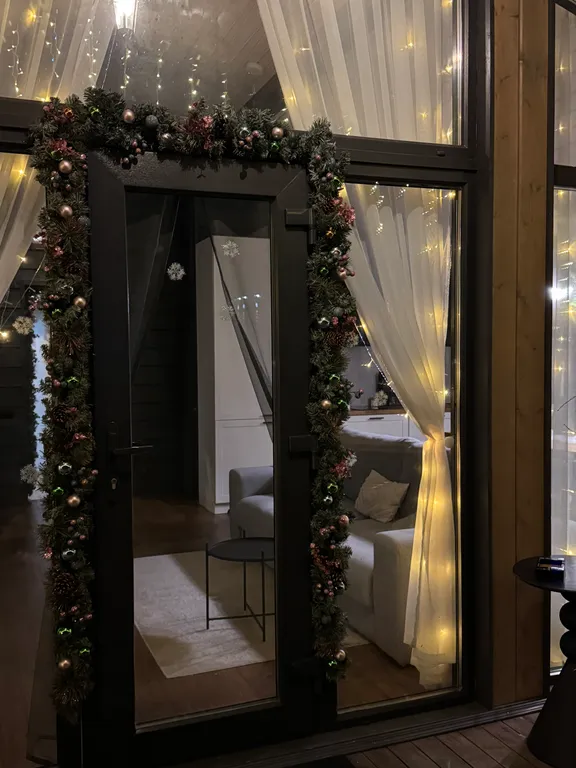 Уютный дом с чаном и баней