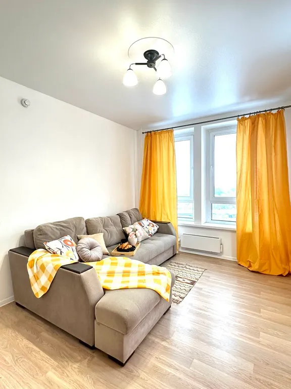 Светлая трехкомнатная квартира