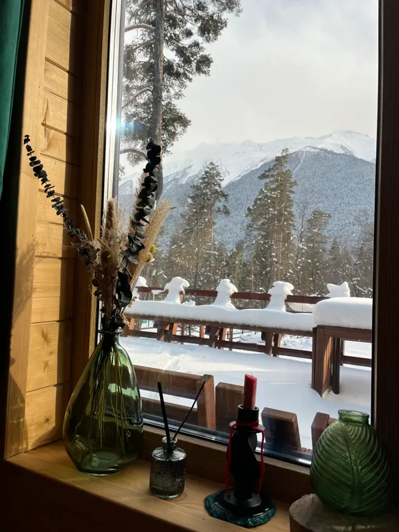 Дом с чаном в Архызе