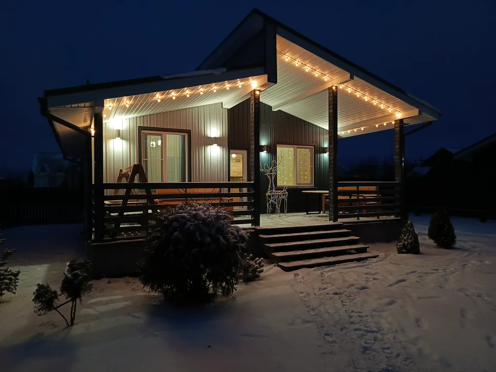 Флотский домик с чаном