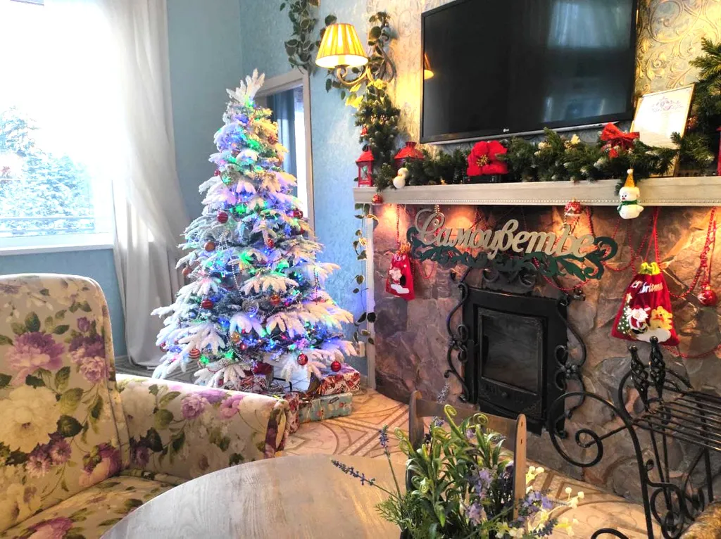 Коттедж Коттедж Сапфир с теплым бассейном и баней — Агалатово