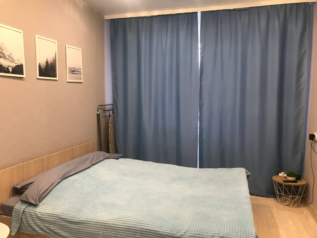 Квартира Голубая квартира с дизайнерским решением — Красноярск