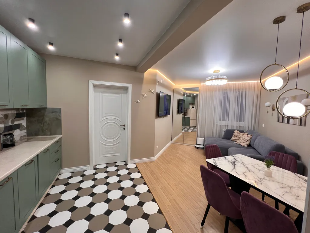 Квартира Апартаменты в ЖК Морская Симфония 2 с видом на море и горы — Адлер