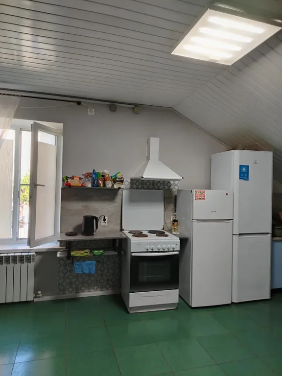 Комната вид на горы