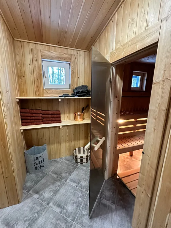 Коттедж Коттедж в стиле Барнхаус в аутентичном лесу — Петяярви