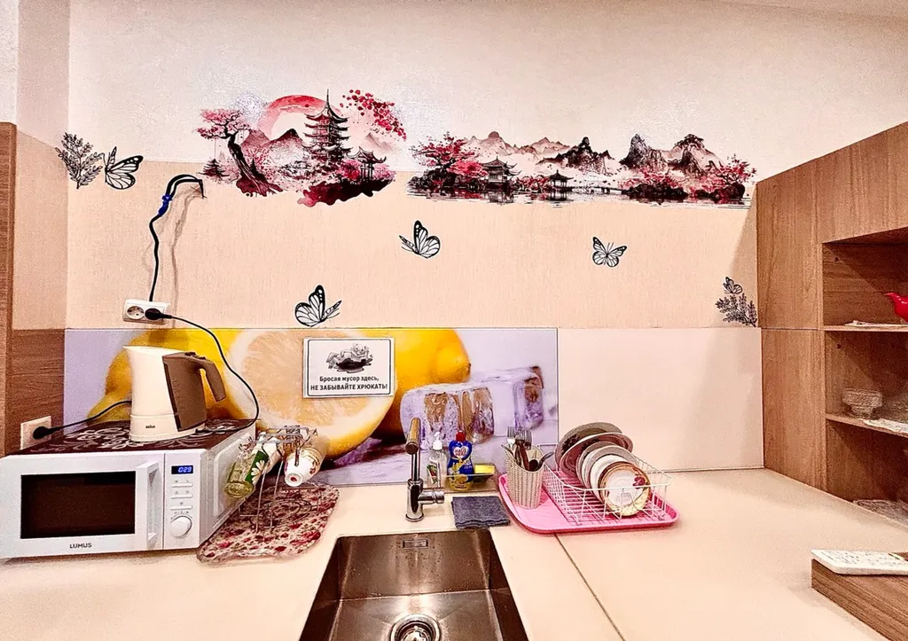 Студия с панорамным видом на набережную