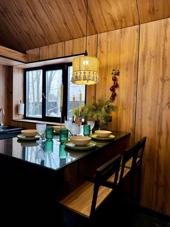 6-местный дом c видом на лес