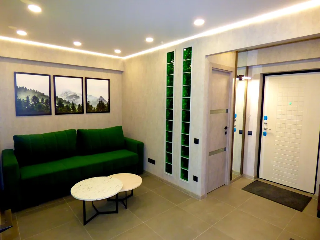 Квартира Студия с дизайнерским ремонтом в новом доме на равнине — аренда посуточно в Орёл-Изумруд