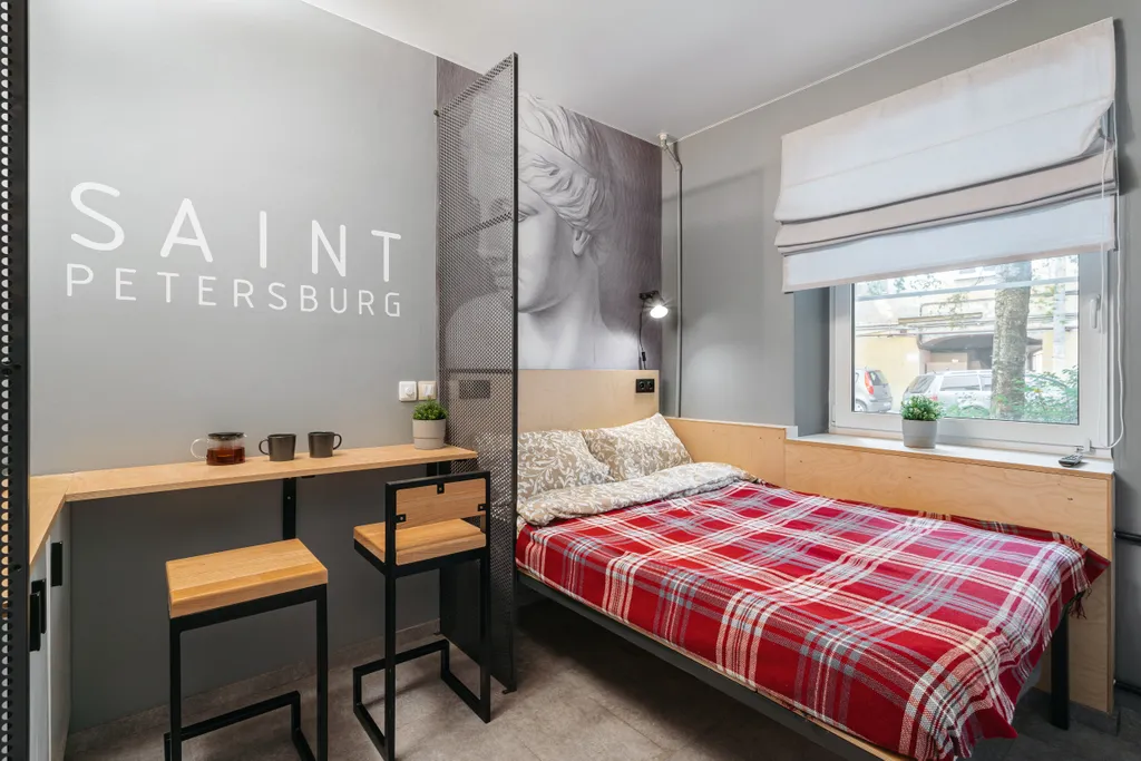 Квартира Квартира Смарт-студия у метро Садовая, Сенная, Спасская — Санкт-Петербург