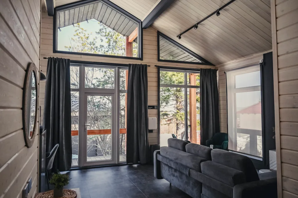 Барнхаус Chamonix c панорамными окнами