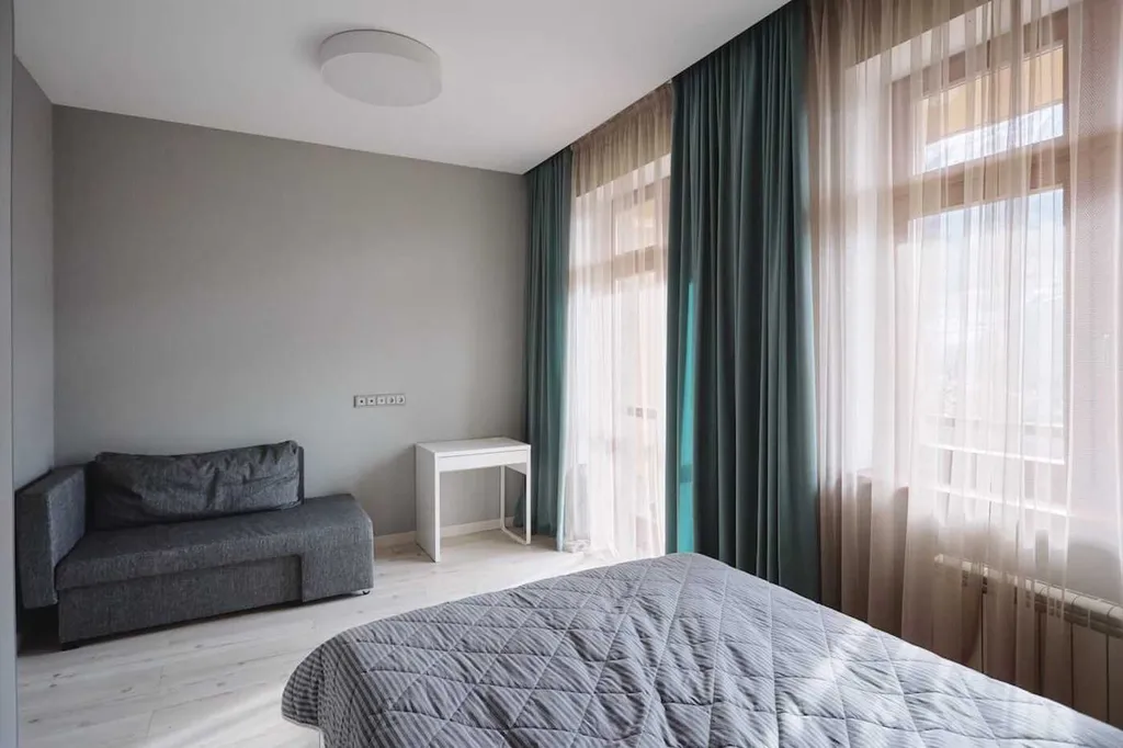 Апартамент райдера с видом на горы