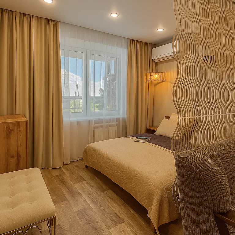 Квартира в центре города с видом на реку