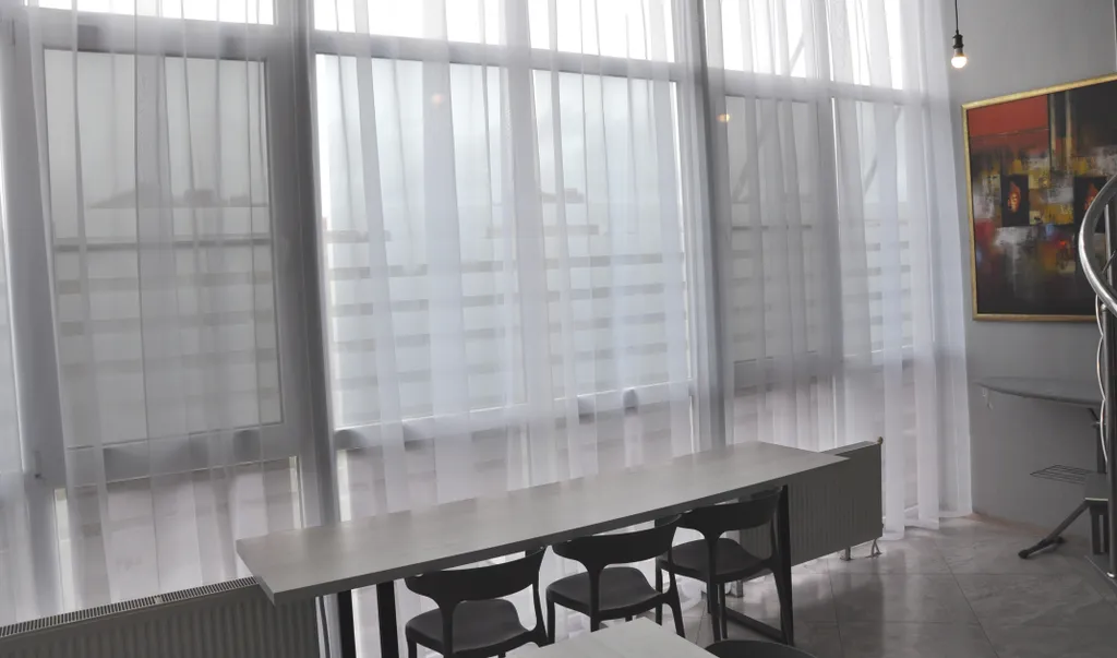 Просторная двухуровневая квартира с панорамой