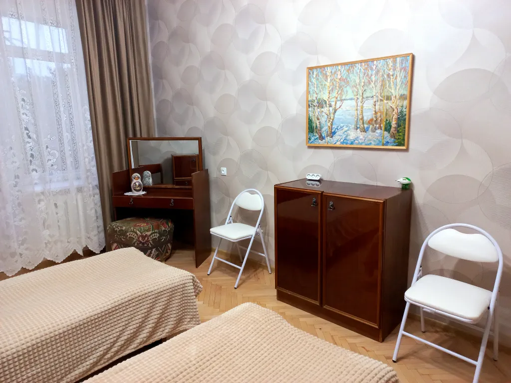 Атмосферная просторная квартира в центре города с шикарными видами