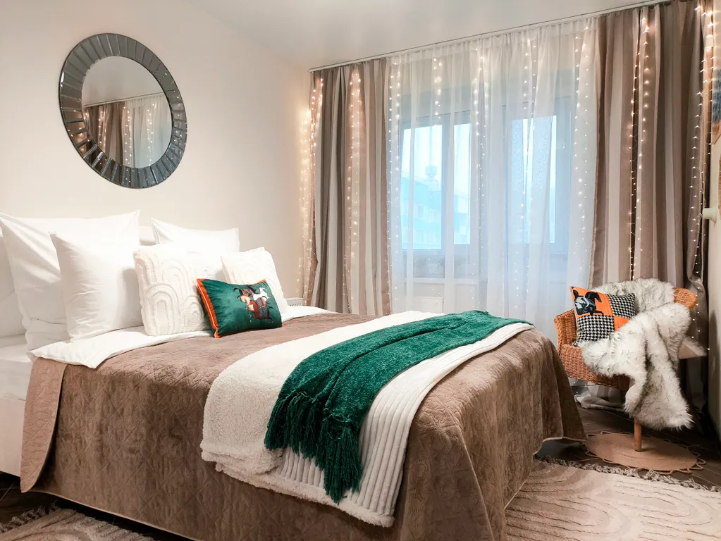 Стильная квартира в новом ЖК для 8