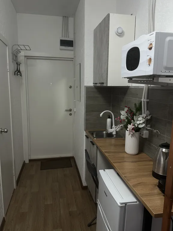 Студия в доме на Красном Октябре, 3 минут до МЦД