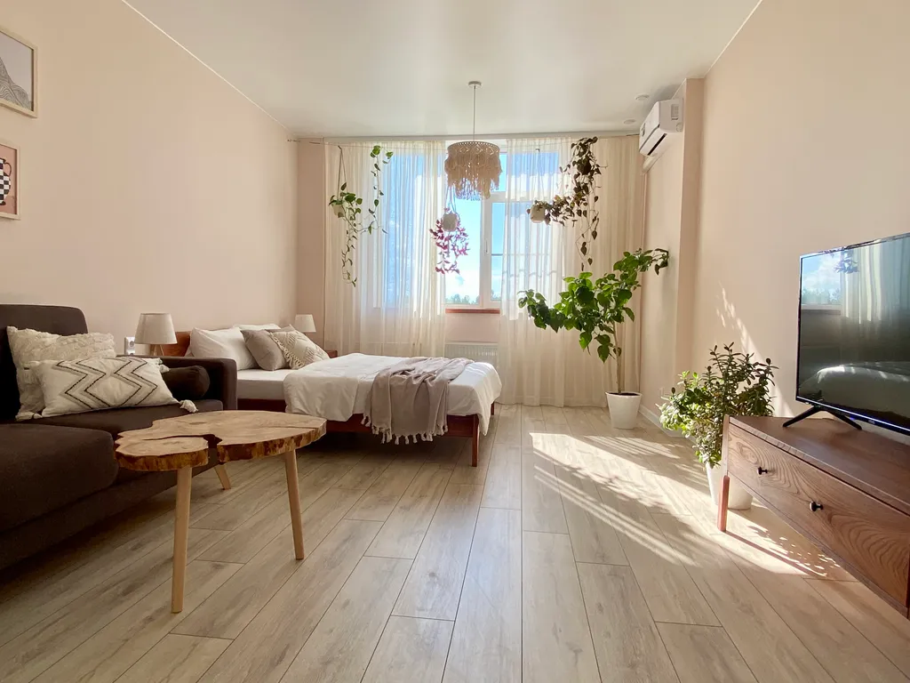 Зелёная квартира с прекрасным видом