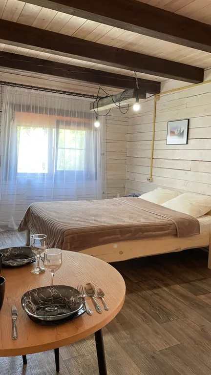 Двухместный номер со своей кухней и отдельным выходом