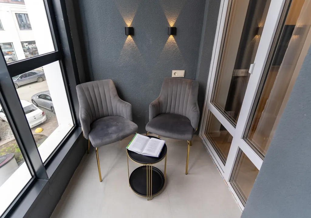 Однокомнатная квартира с мини-сауной