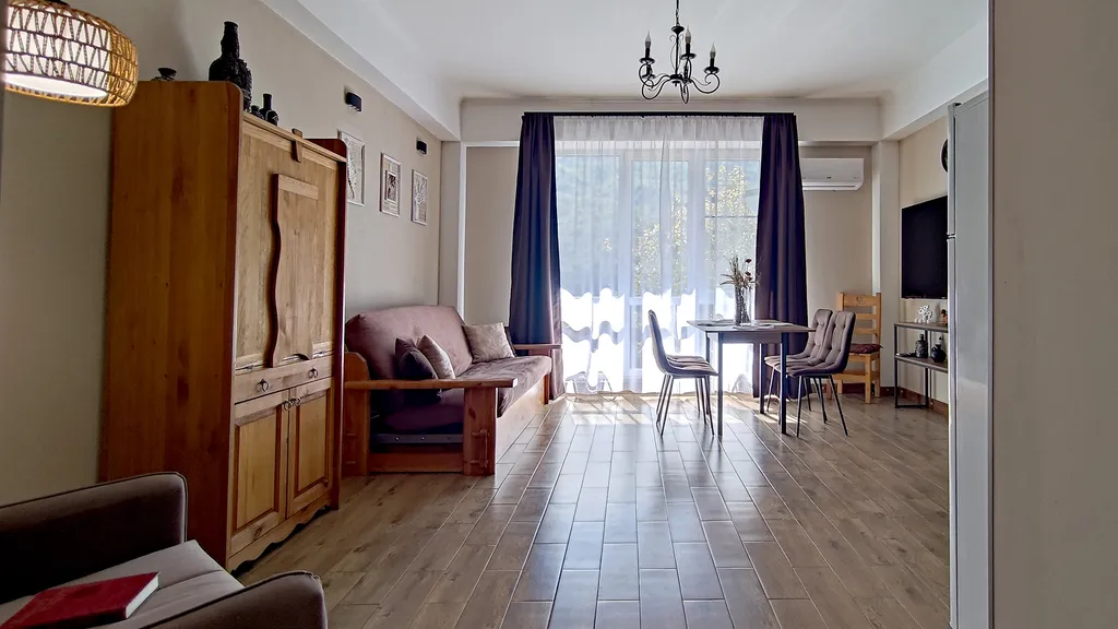 Апартамент в стиле Рустик с просторной спальней