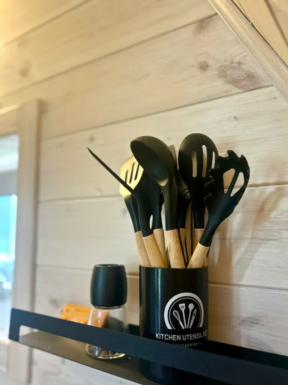 Стильный новый a-frame домик