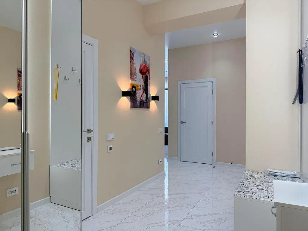 Апартаменты Двухкомнатные Акваделюкс с бассейном и видом на море