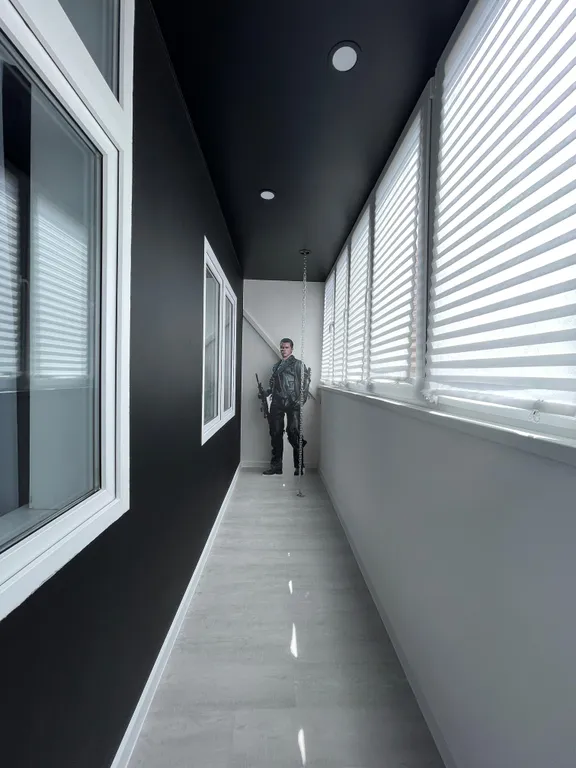 Квартира Просторная и стильная квартира в духе Terminator — Краснодар