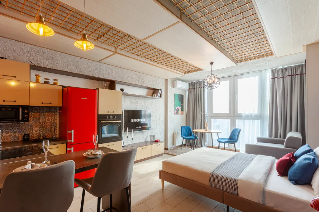 Апартаменты дизайнерские в центре в ЖК Арго на Ново-Садовой