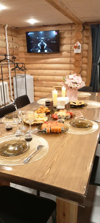 Дом с баней на берегу Северной Двины