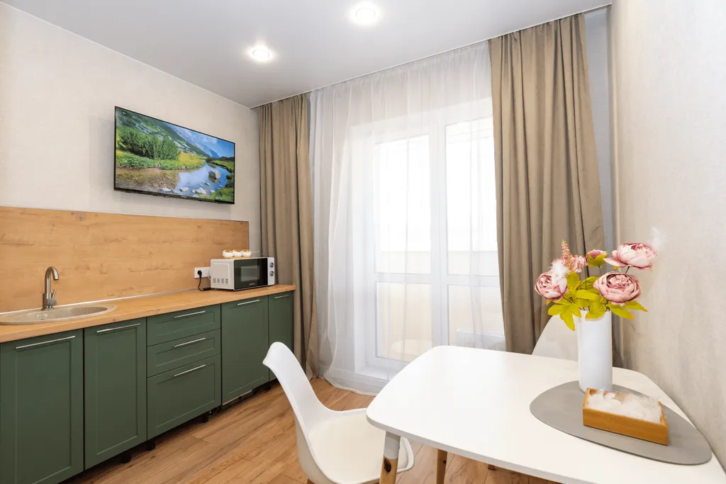 Евро 2-комнатная квартира комфорт+ в аэропорту