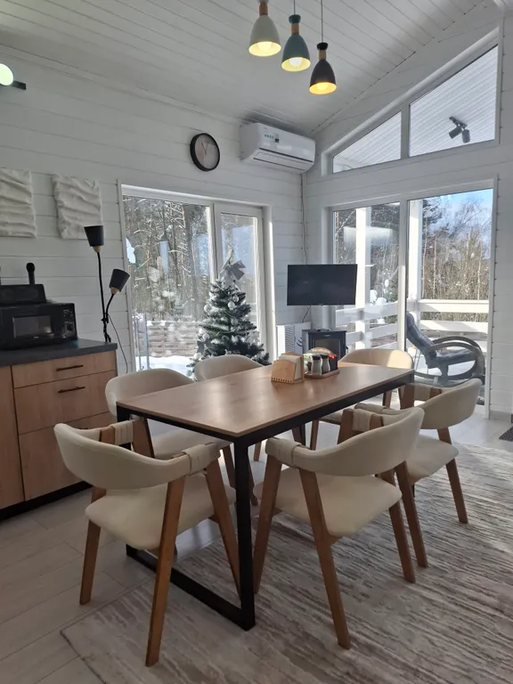 Коттедж Дом с головокружительным видом сауной и чаном — Семеновское