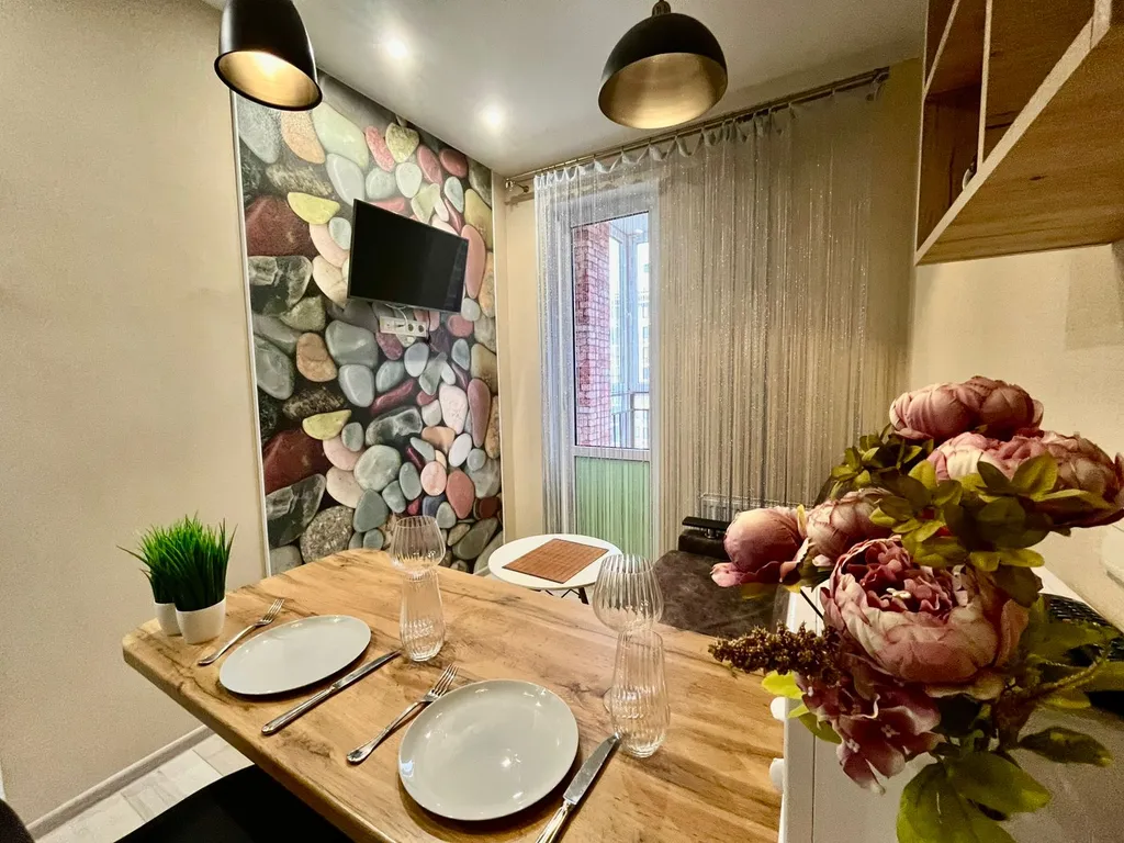 Квартира Уютная чистая 1к квартира с отличным ремоном — Анапа