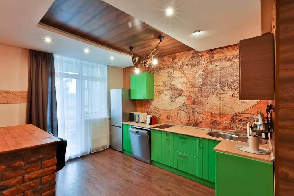 Современная однокомнатная квартира в Новом Центре — аренда посуточно в Пермь