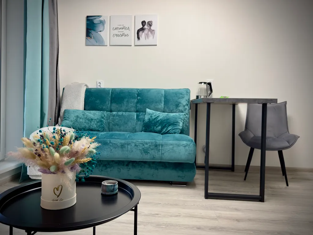 Современная квартира в новом районе вдали от шумных дорог и толп людей