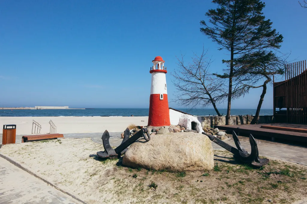 Очаровательная мансарда в центре Пионерского курорта с видом на море